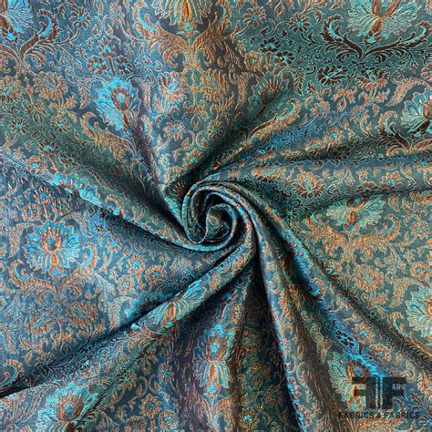 teal metallic fabric|teal fabric with gold embroidery.